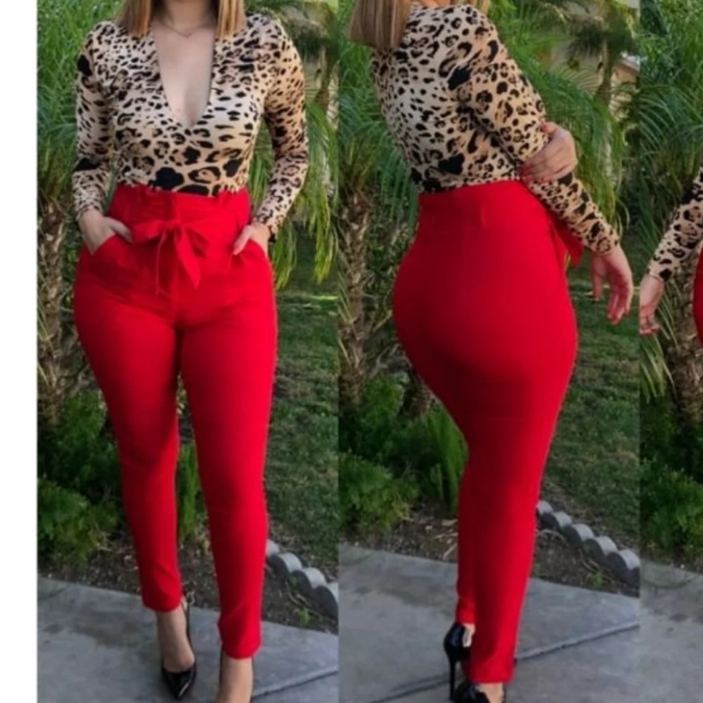 High waist pants